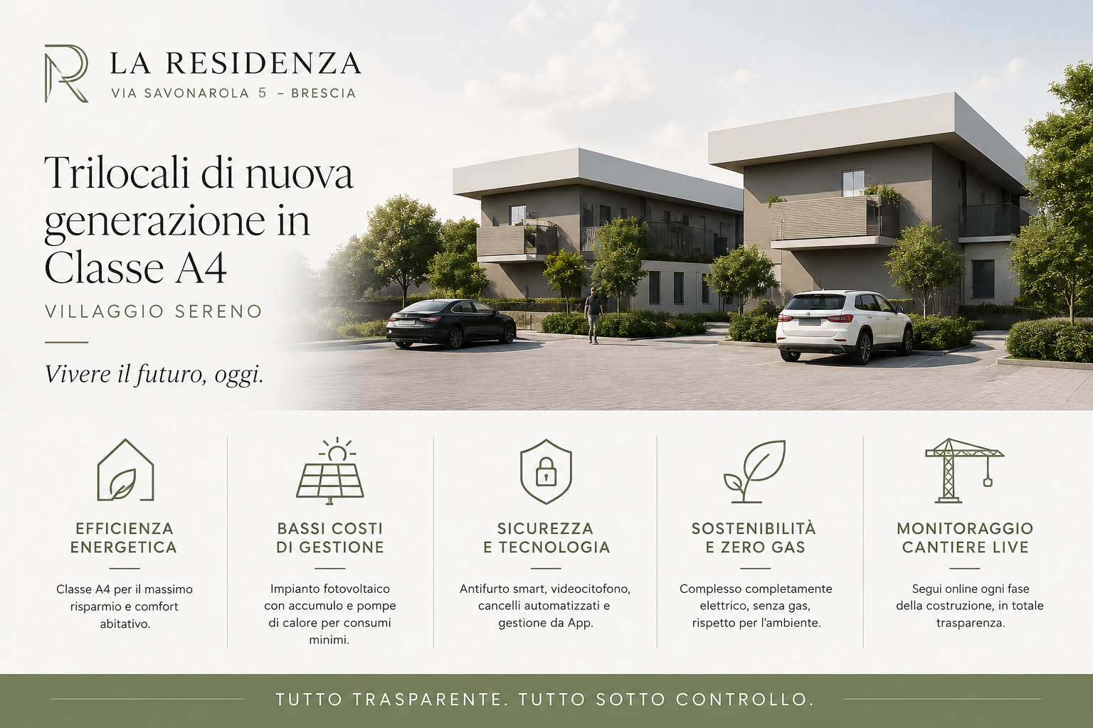 Le 5 caratteristiche de La Residenza